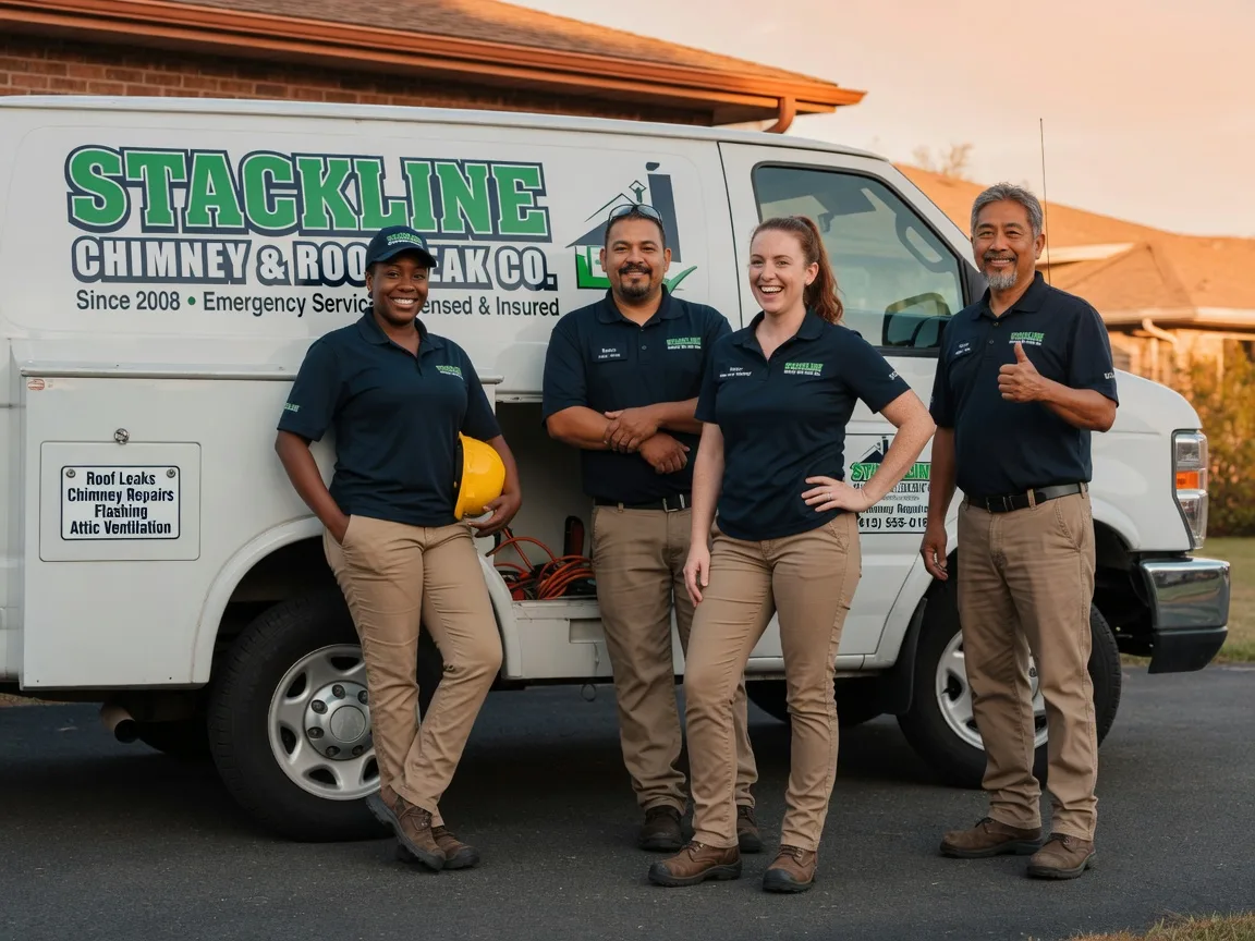Chimney flashing repair company in Midland, SD